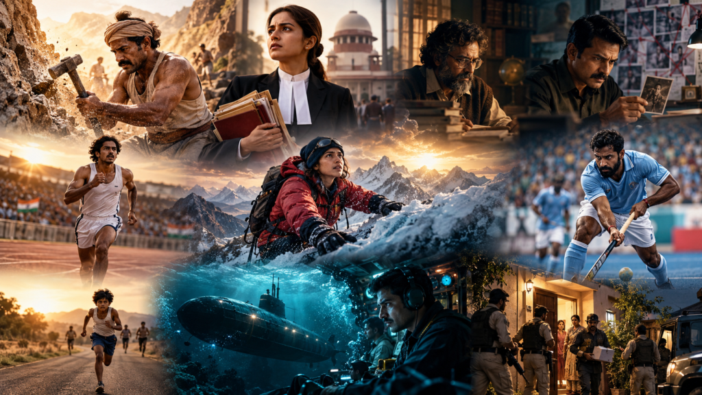 Underrated Hindi movies based on true stories featuring inspiring real-life cinema themes