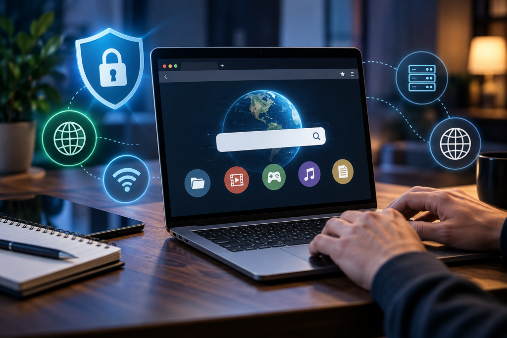 How to open 1337x site safely using a secure web browser